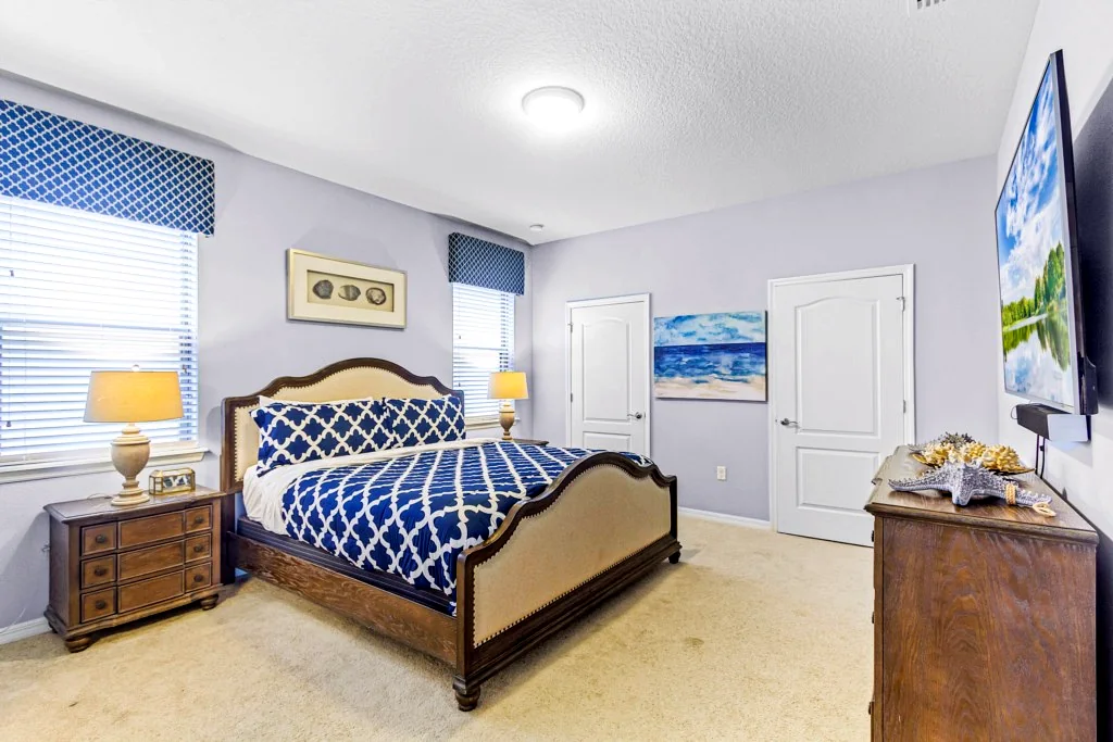 Coastal king bedroom
